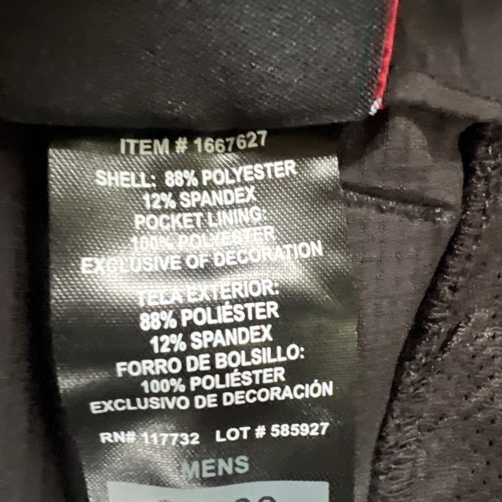 GERRY Convertible Relaxed Fit Pants Black Size 38 W 32 L NWT Mens‎ - Picture 4 of 10